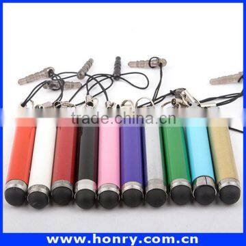 Promotion price colorful 2 in 1 touch screen stylus pen for iphone 6s