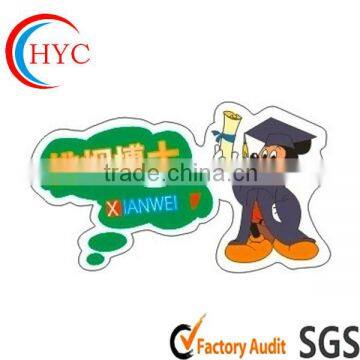 2013 Cheap pvc label sticker,sticker printing,3d metal sticker