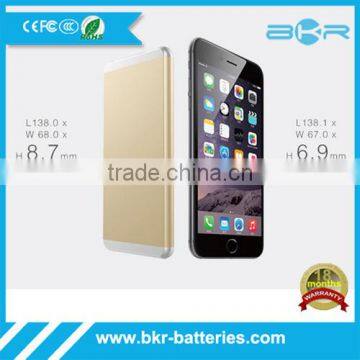 Hot selling ultra slim portable power bank 5000mah for smart phone