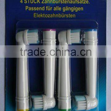 Replacement toothbrush head, oral brush head