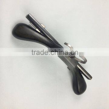 Black Wooden Hanger Suit Wooden Hanger Beech Wood Hotel Hanger photo-3