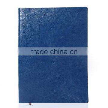 Hot sale full grain leather A5 hardcover notebook