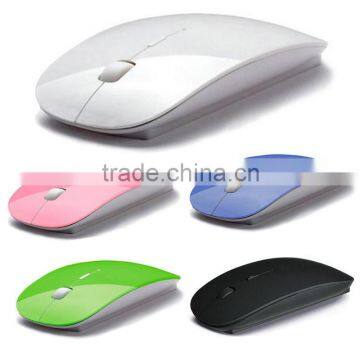 Cheap slim 2.4G receiver Customized computer mouse wireless