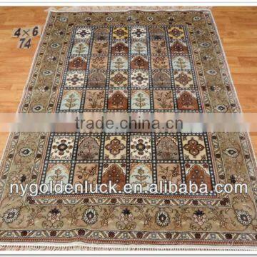 4x6ft Handmade Chinese Silk Carpets