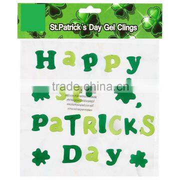 6 St. Patrick's Day Gel Clings photo-4