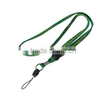 New stylish designal tubular polyester cell phone neck lanyards