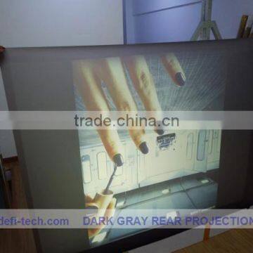 Supply rear screen film/rear projection film/3d silver screen fabric from $35