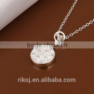 2015 Essence of China traditional culture 925 sterling silver yin yang necklace