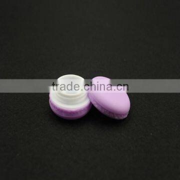 Colorful Plastic Macaron Shape Empty Cute Lip Balm Container Quality Choice photo-3