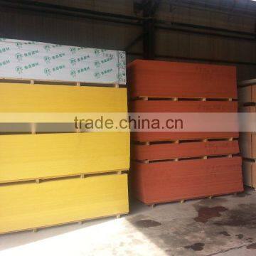 Decorative colorful fiber cement board