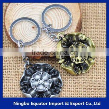 Cheap custom gift metal key ring wholesaler