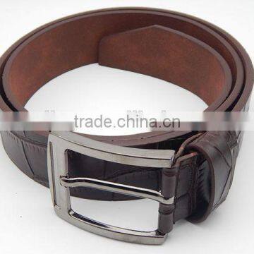 timing belt for men imitation leather eco-friendly customized design belt