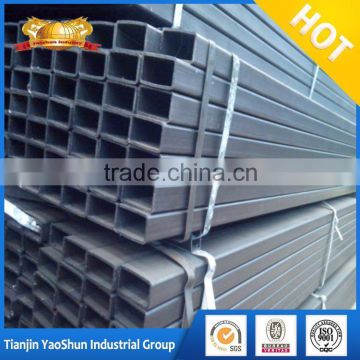 25x50 square rectangular steel pipe/ 2x2 square tube steel