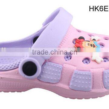 2016 Double Layer Colorful Printing Upper Kids Clogs, Anti Skiding Dots Clogs photo-5
