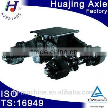 middle east market trailer semi trailer leaf spring bogie suspension system