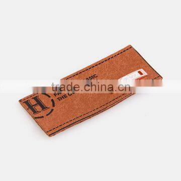 Custom High Quality Leather Patches Garment Label for Clothing photo-4