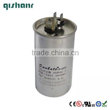 Air Conditioner AC 450V 20uF 50/60Hz Motor Run Film Capacitor CBB65