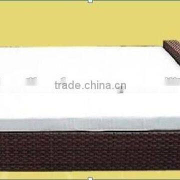 rattan bed