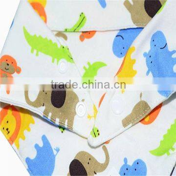 Baby Bibs Wholesale 100% Cotton Customized Embroidered Baby Bibs