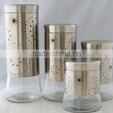 airtight stainless steel canisters