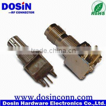 R/A DIP Type Metal body BNC Connector for 50 ohm and 75ohms                        
                                                Quality Choice