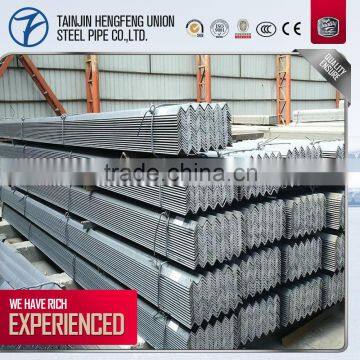 hot dip galvanized angle bar/ price per kg iron angle bar/ galvanized angle bar