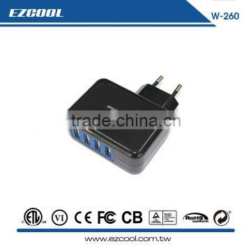 Dongguan Factory- NEWEST 5V/5A 25W USB CHARGER-W-260