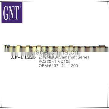 excavator engine camshaft for PC220-1 6D105