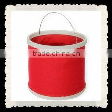 Promotional Folding Fishing Bucket with handle