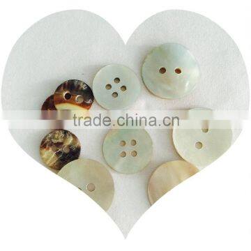 Made in China High Quality 2 Hole Shell Buttons for Fashion Garments Such as Silk Shirt/blouse (#S10001) photo-2