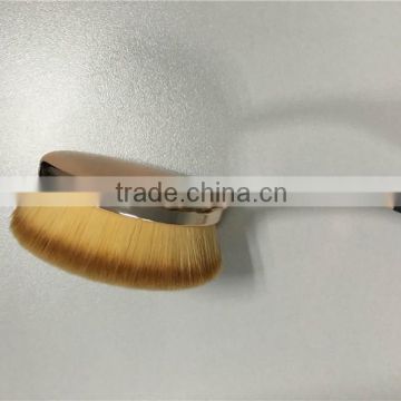 private label cosmetics Tooth Brush Shape Foundation Makeup Brush