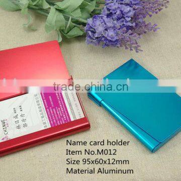 Customized LOGO aluminum card holder