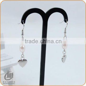 2015 New Arrival Fashion cheap artificial hook latest design pearl earring