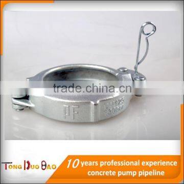 DN125 5" galvanized concrete pump snap clamp