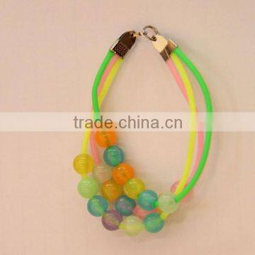 Pearl beads bracelet toys for toy capsules