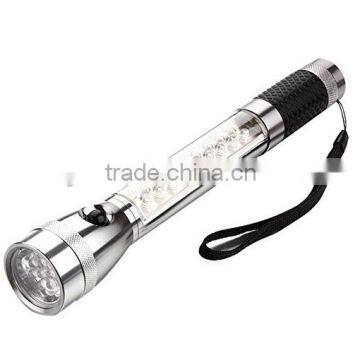 2016 led lighter aluminium alloy to warning need dry battery hot sales