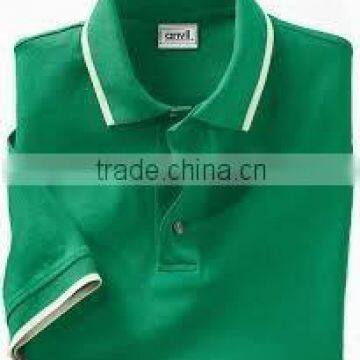 Green Color Casual Polo Shirts