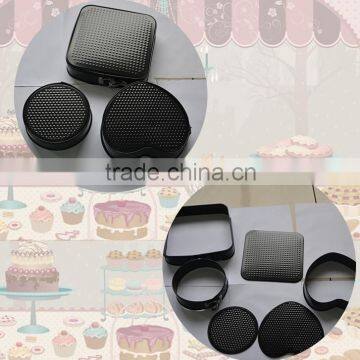 Non-stick Aluminum Alloy Round heart Square Cake Mould Set