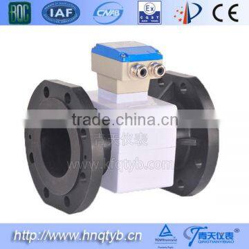 high accuracy anti-corrosion sea water flow meter(CE approved)