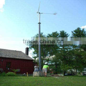 2kw permanent magnet generator maglev wind turbine for home or farm use