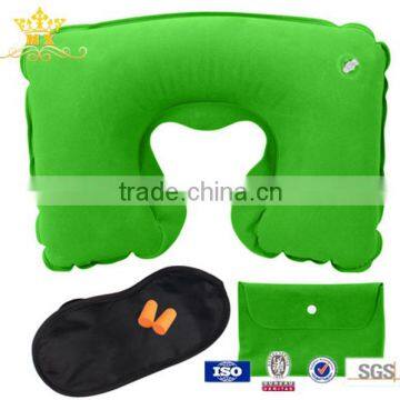 eye mask pillow bag and ear plug travel kit