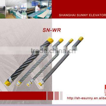 Elevator steel wire rope, wire rope, elevator parts, elevator wire rope,SN-WR