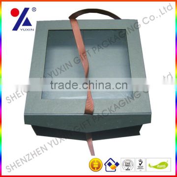 gift box with window jewerly paper box watch paper box