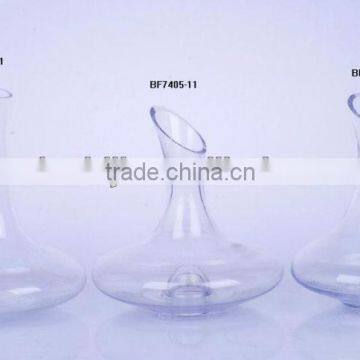 red wine glass decanter