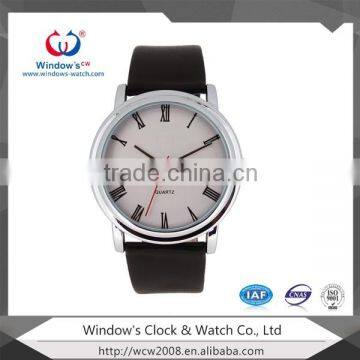 Minimalist watch for ladies alloy watch cheap leather strap