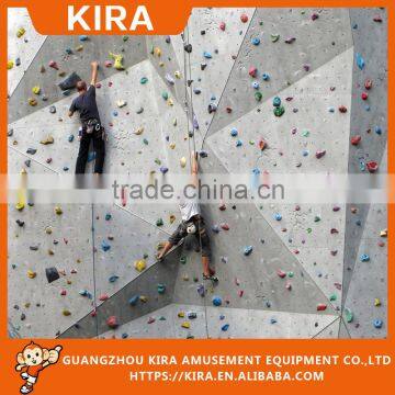 2016 Indoor Outdoor Children Adult Fiberglass Rock Climbing Wall