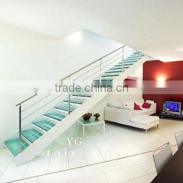 Long Glass Steps Staircase YG-9004-17