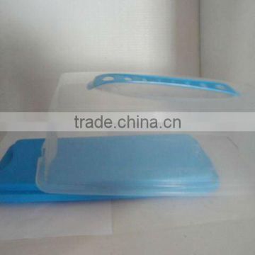 clear rectangle plastic cake box