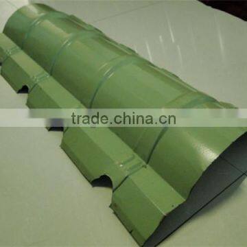Galvanized Steel Roofing Ridge Making Machinery photo-5