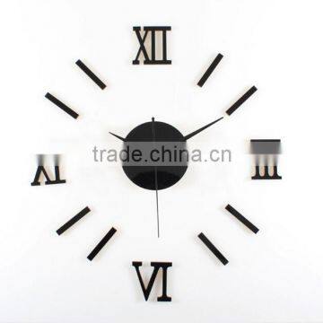 diy 3d clock home decor quartz diy wall clock